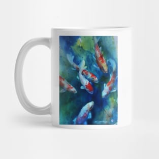 Descending Koi Mug